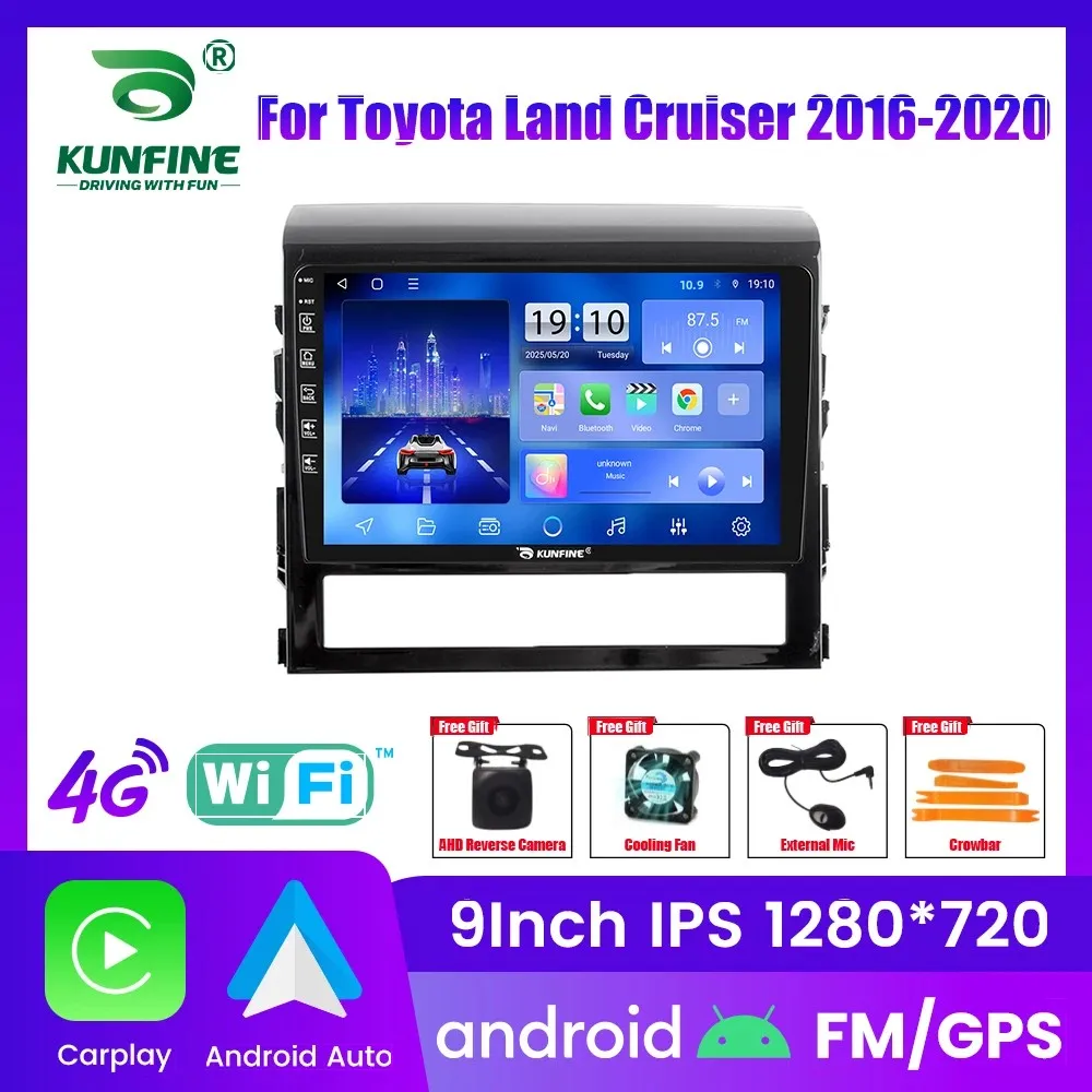

Автомагнитола Android для Toyota Cruiser 2016-2020, 2DIN, 8-ядерный процессор, GPS-навигация, IPS-экран, поддержка CarPlay и Android Auto