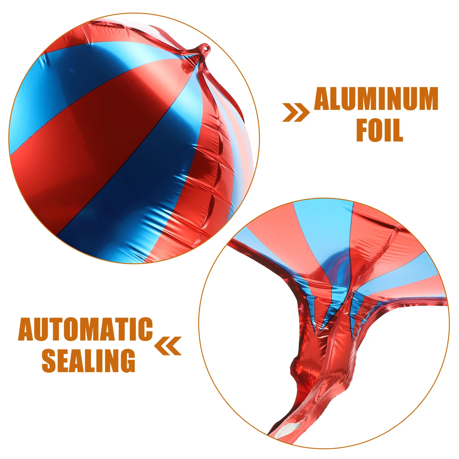 

10Pcs Red Blue Striped Balloons Carnival Party Decorations Birthday Wedding Baby Shower Circus Theme Backdrop Props