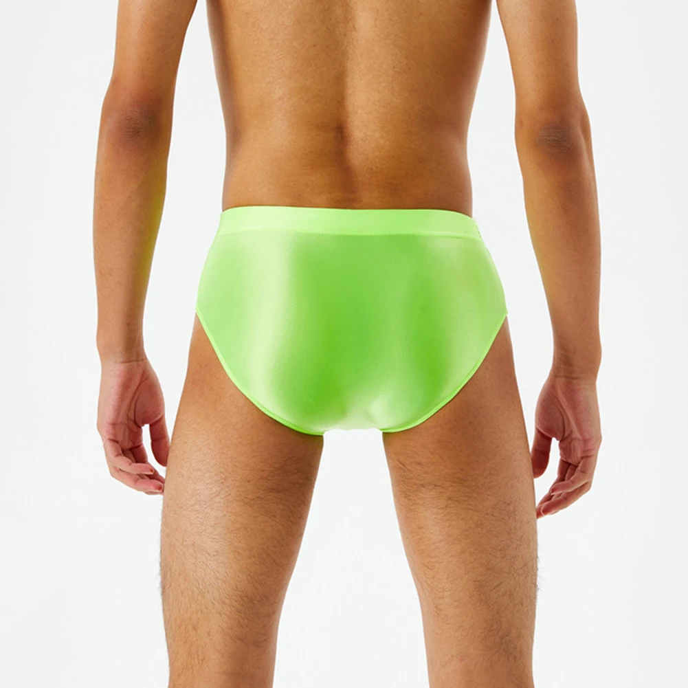 Underwear Men\\\'s Underwear Shiny And Silky Crotch With High Elasticity And Large Size Trunks For Men And Women