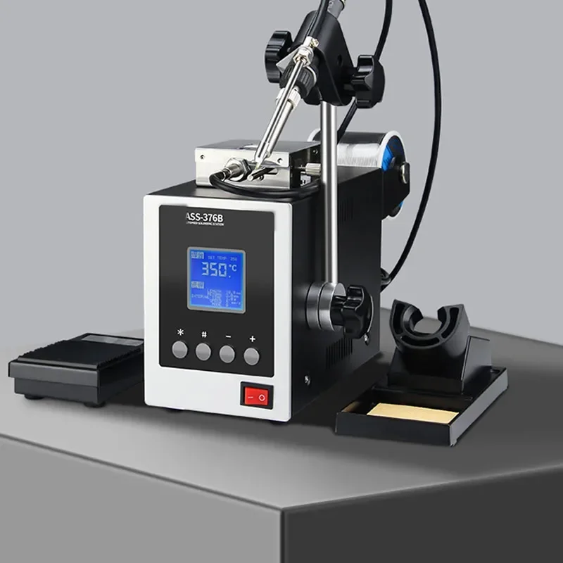 

High-power Automatic Soldering Machine 150W Electric Iron Point Tin Machine Automatic Tin Feeder Soldering Iron Machine