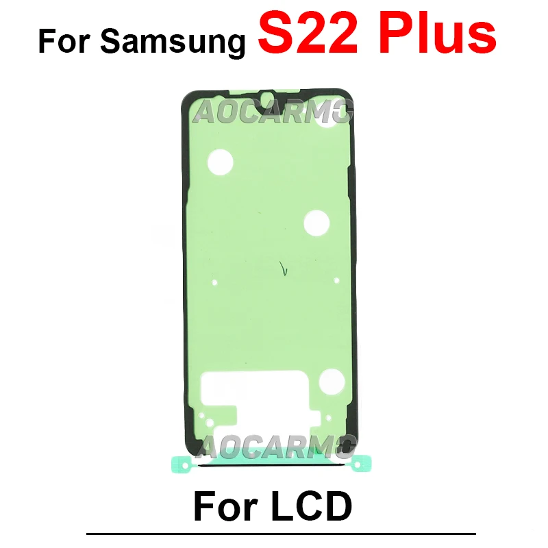 For Samsung Galaxy S20 S21 FE S23 S22 Plus Ultra S21+ S22+ Front  Adhesive LCD Display Sticker Tape Glue