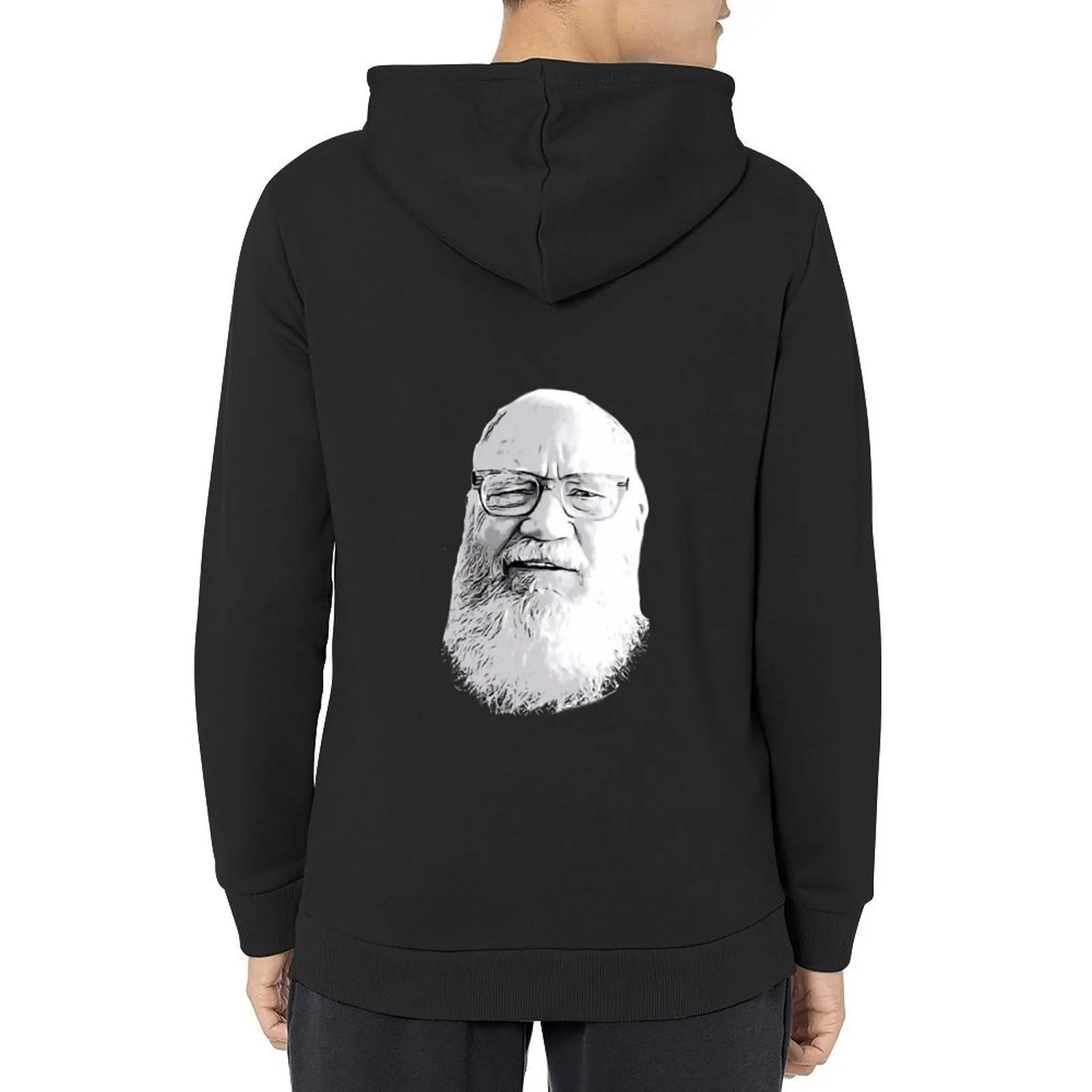 السيد سليك نجم ديفيد ليترمان هوديي جرافيك تي شيرت الرجال بلوزة الرجال ملابس الخريف هوديي الرجال