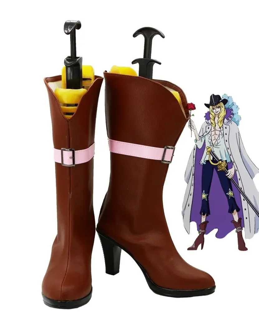 

One Piece Anime Cavendish Cosplay Shoes Boots Custom Made