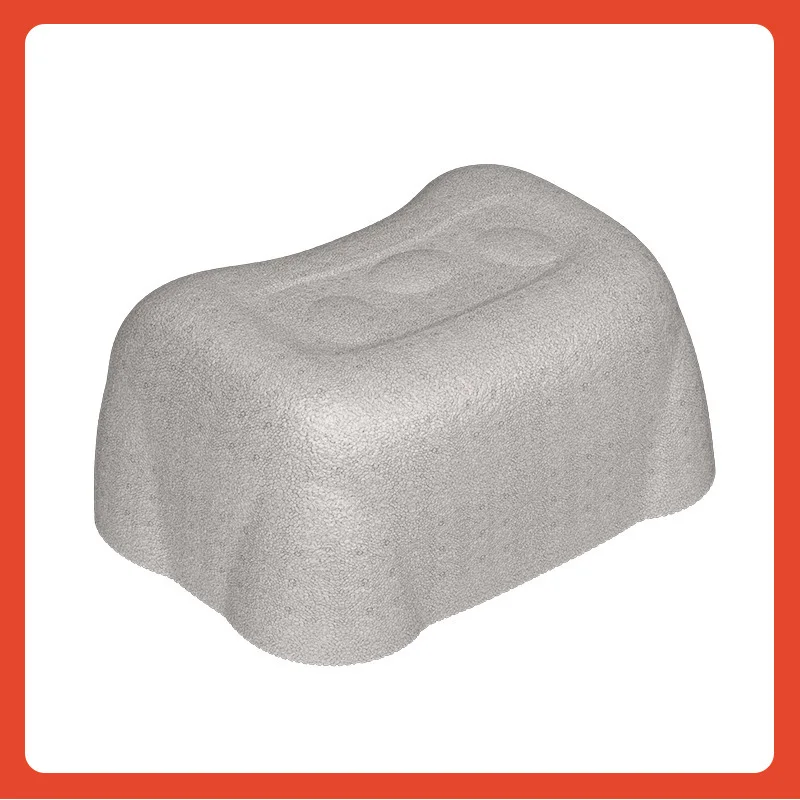 Taburete de baño multifuncional para el hogar, reposapiés plegable en forma de C, taburete doble antideslizante, banco de paso de una sola pieza