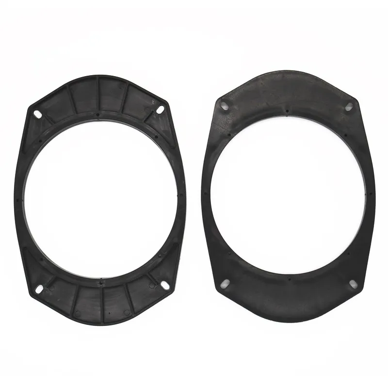 2pcs Car audio speaker pad 6.5 inch speaker adapter gasket mount non-destructive bracket for jeep Cherokee Renegade compass