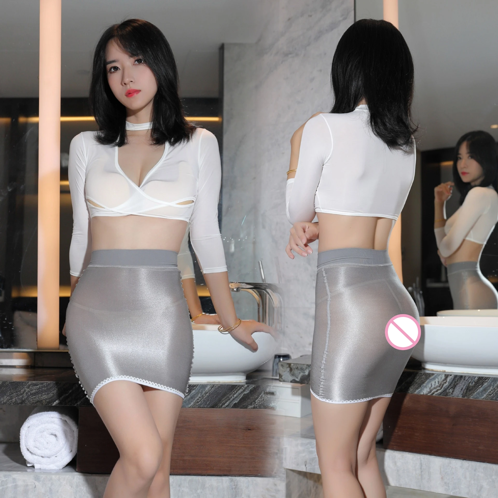 

Эластичная черная одношаговая юбка для женщин, прозрачная облегающая юбка с высокой талией, сексуальная горячая девушка, сумка на бедрах, черная короткая юбка, мини-юбка для ночного клуба