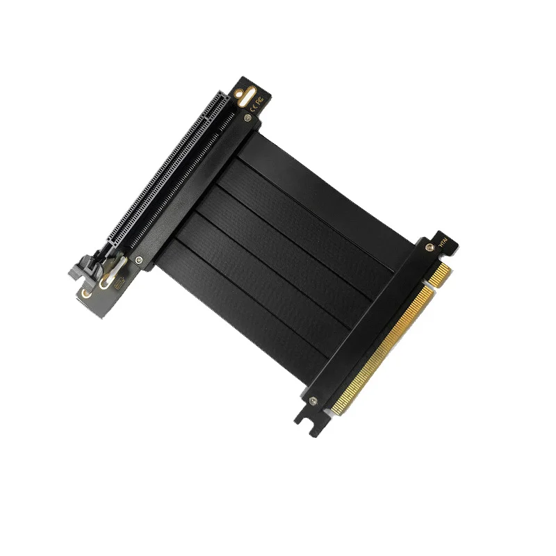 PCI-E3.0 X16 Riser Cable Extension Card Adapter Riser Card 90/180 Degree Vertical Mount 10cm/20cm/30cm/40cm/50cm