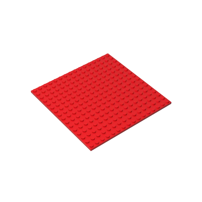 61405 5 stks Bakstenen Plaat 16x16 Onderdelen Bouwstenen Party Favor Geschenken Tiener Volwassen Model DIY Architectuur Plint Standaard Maat