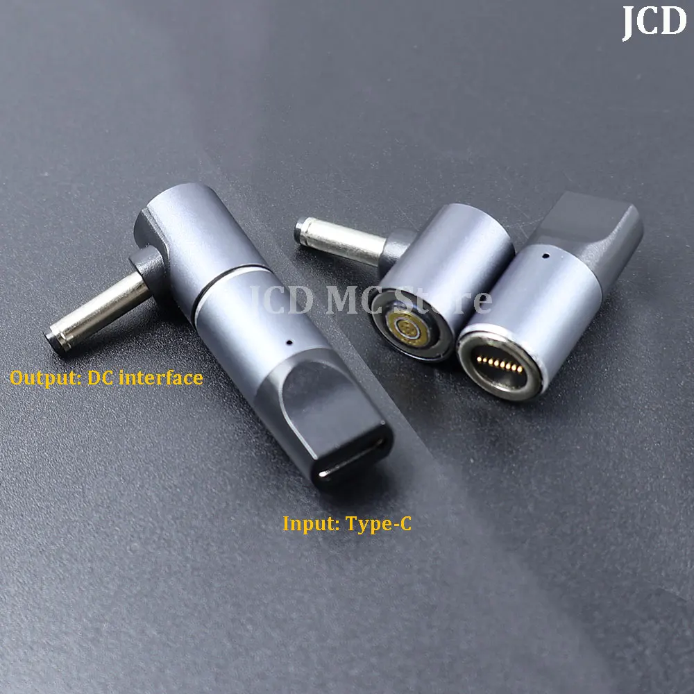 100 واط USB C نوع-C إلى 8Pin موصل دائري المغناطيسي محول الشحن السريع USB إلى تيار مستمر التوصيل لأجهزة الكمبيوتر المحمول شاحن التيار الكهربائي #3