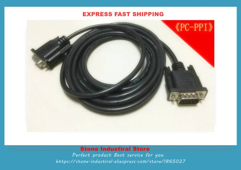 

6ES7 901-3CB30-0XA0 PC-PPI PC-PPI+ Programming Cable For S7-200 PLC Cable RS232 PPI Interface 100% Tested Good Quality New