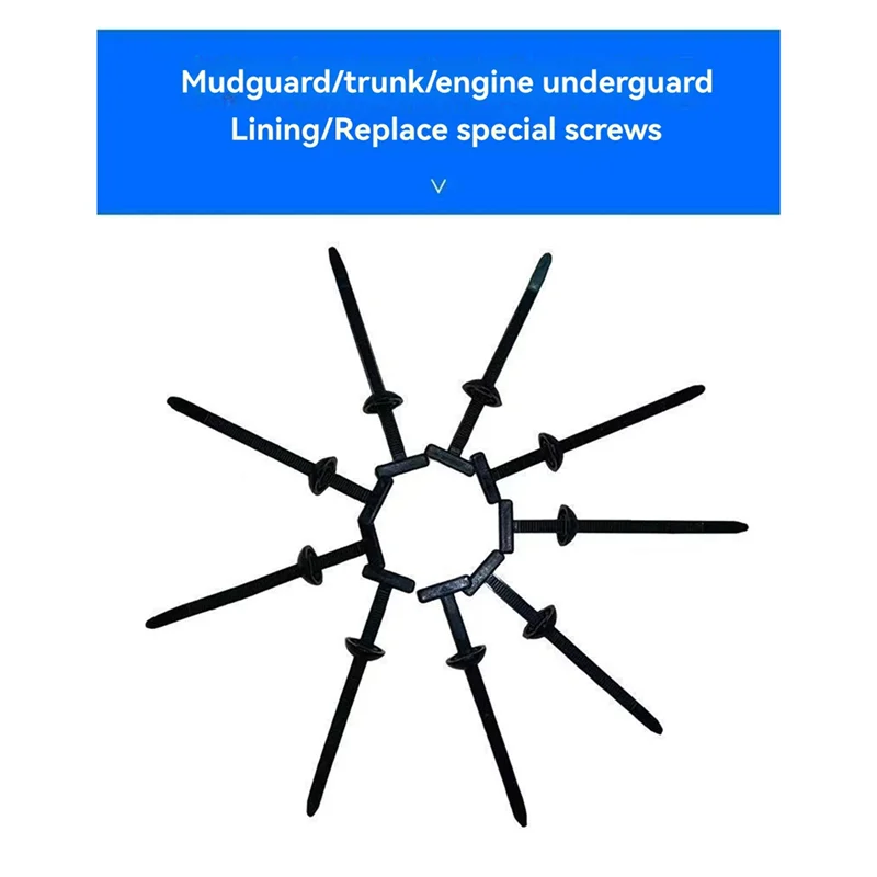 A03F-ربطات بسحاب ذاتية القفل 300 قطعة من النايلون العالمي لتثبيت وتنظيم الكابلات مع مشبك دبوس وزر #4