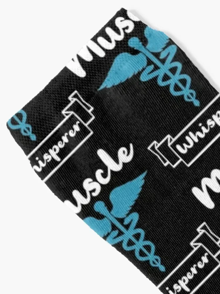 Muscle Whisperer,nerd shirt,medical student gift, Physical therapy great & idea T-Shirt Socks Soccer Women Socks Men's