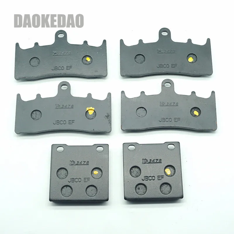 For Suzuki Bandit 1200 GSF1200 2000-2004 GSF1200S 2000 2001 2002 2003 2004 2005 Motorcycle Front Rear Brake Pads Set Kit GSF