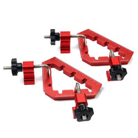 45/90 Degree Clamps Aluminum Alloy Positioning Squares Right Angle Clamps Clamping Squares For Picture Frame Box Cabinets Drawer