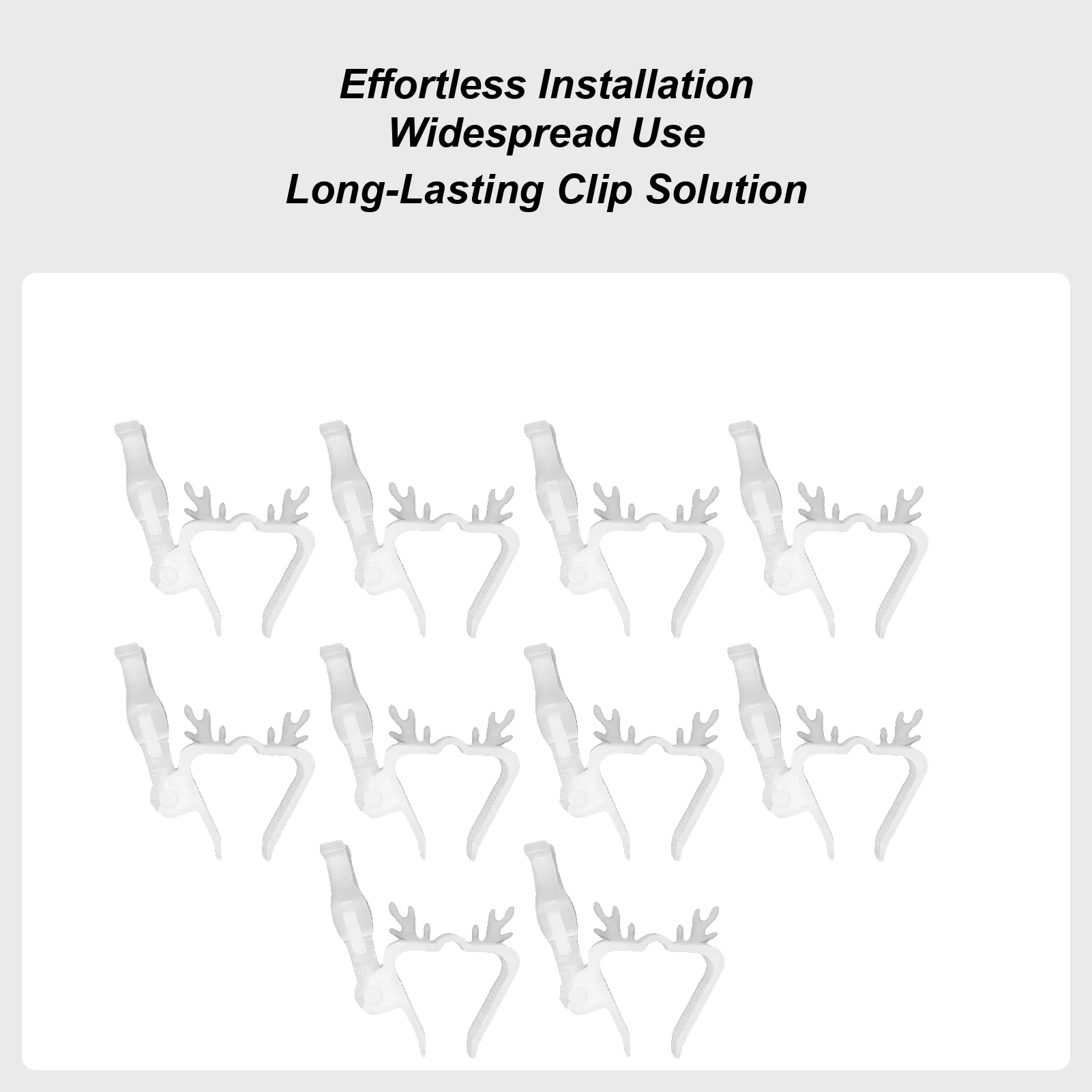 

Зажимы для рождественских светильников, 10 шт., зажимы для праздничных светильников для уличной черепицы, сверхмощная вешалка для освещения для черепицы, плитки для патио, дома