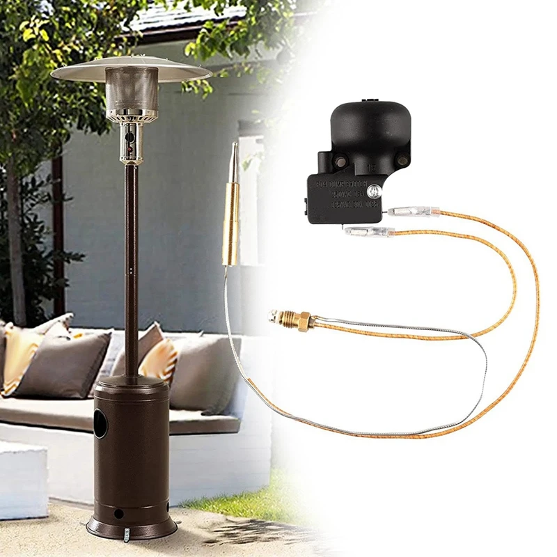 Termopar y interruptor de inclinación para calentador de Patio exterior, Kit de Sensor de termopar de invierno, 2 uds.
