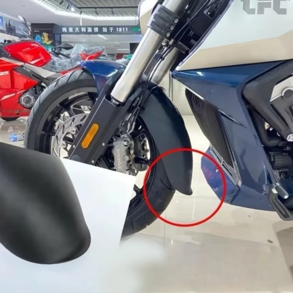 Waterproof Extended Front Mudguard New Design Non-destructive Installation Parts For BENDA LFC700PRO Motorcycle