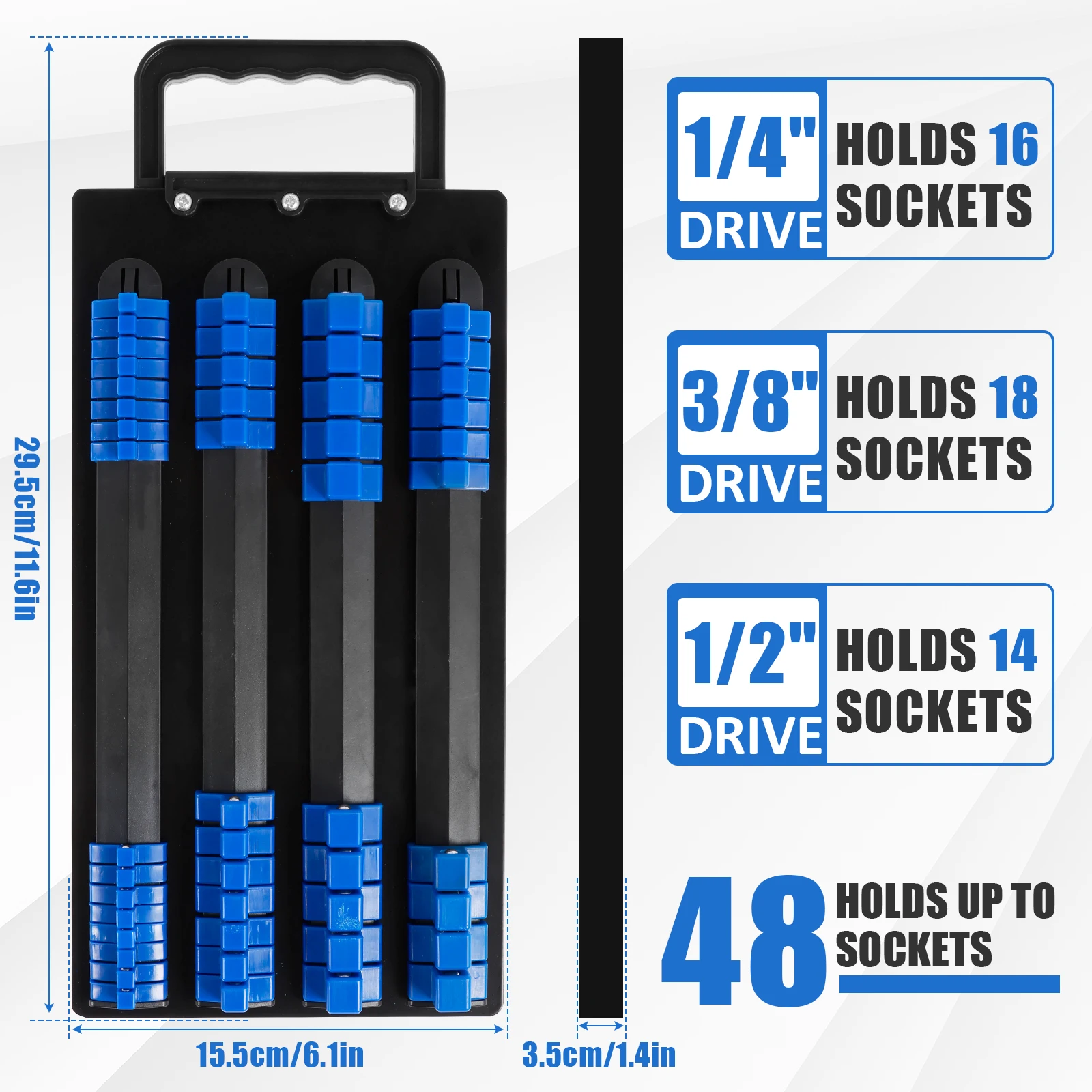 Universal Socket Organizer 1/4\