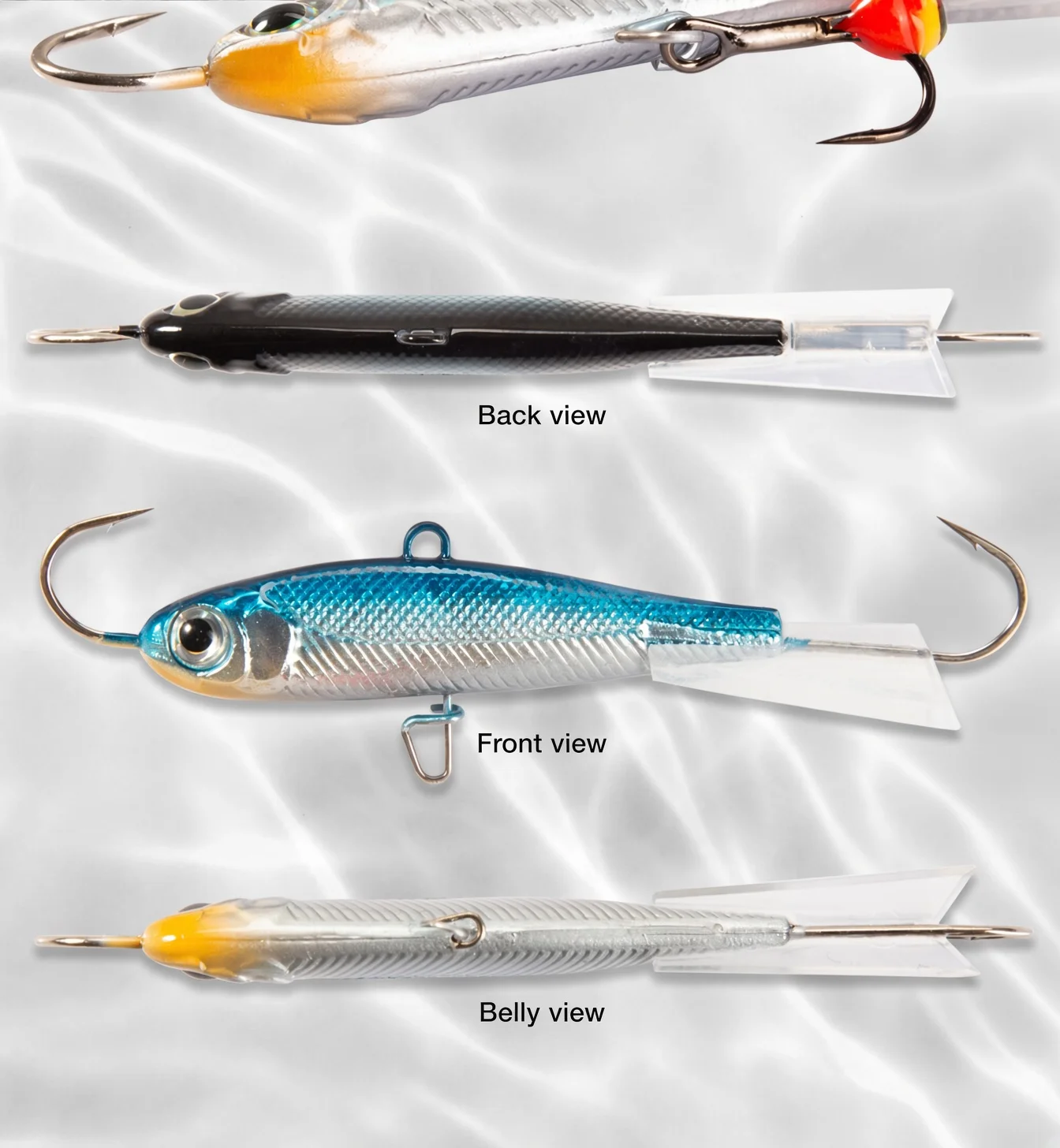 Hunthouse Eisfischköder Winterköder 50/65/75 mm 10/19/32 g Jigging Balancer Bass Hecht Karpfen Barsch Angelgerät Harte Köder Köder – Detail 9