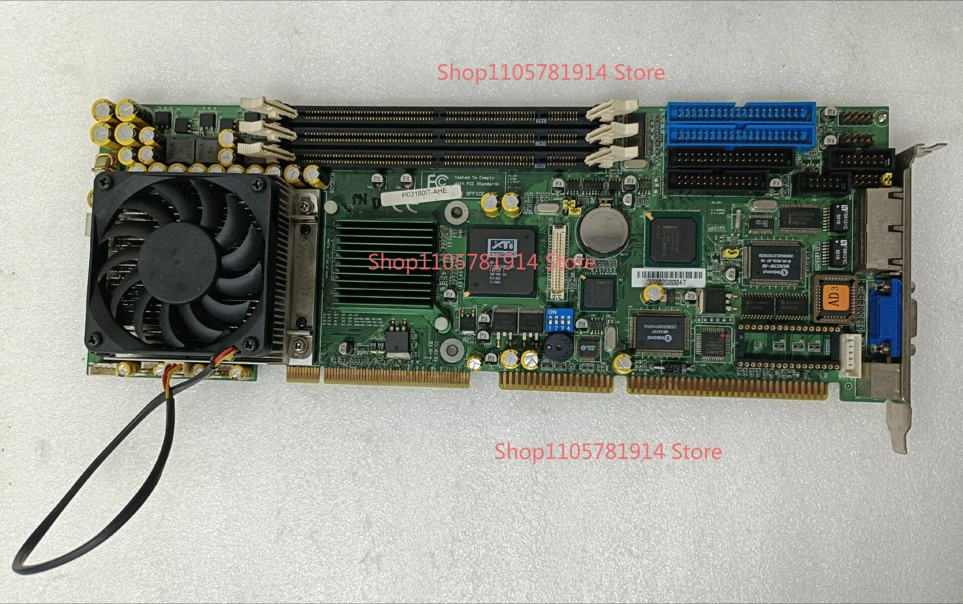 For F845R/LE 1.2 Full-length CPU Card, Industrial Computer Main Board PICMG Long Board Card