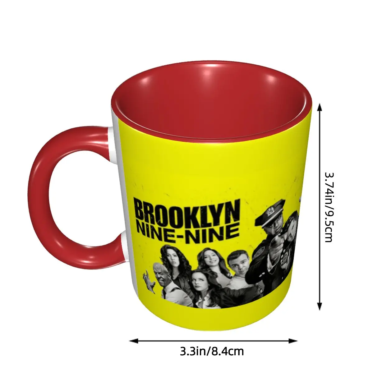 Brooklyn Nine-Nine Mug Funny Ceramic Coffee Cups Tea Mugs Milk Cup Drinkware Gifts for Friends