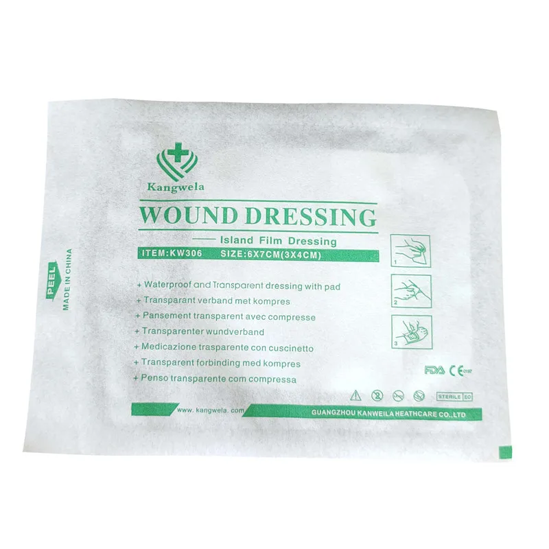Wound waterproof patch Swimming patch Bathing transparent caesarean section wound protection transdermal patch