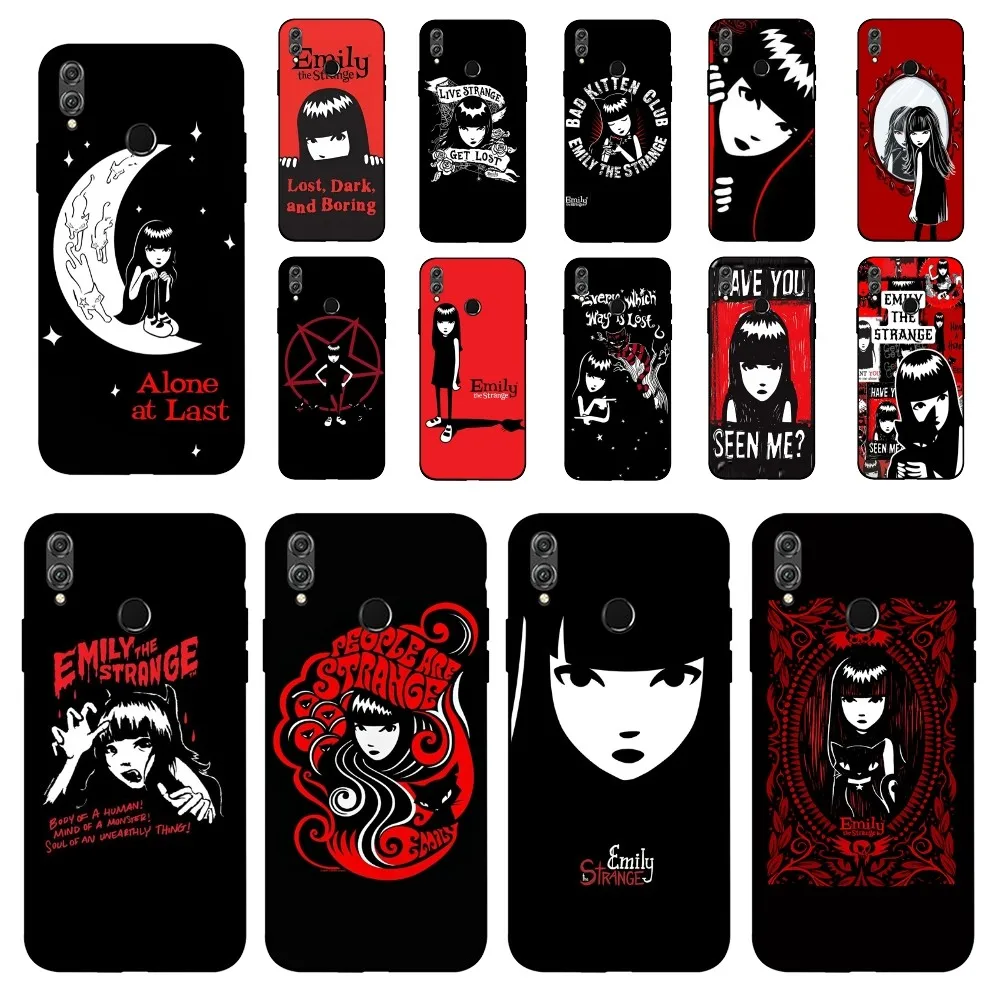 E-Emily T-The S-Strange Phone Case For Huawei Honor 10 Lite 9 20 7A 9X 30 50 60 70 Pro Plus Soft Silicone Cover