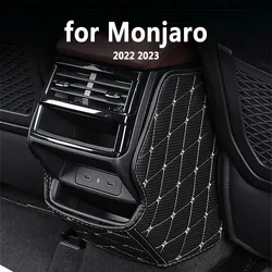 for GEELY Monjaro 2022 2023 Car interior decoration accessories rear anti kick pad dirt resistant patch 1pcs