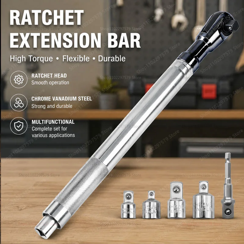 multifunctional-extended-ratchet-wrench-high-torque-car-repair-tool-dual-purpose-compact-car-hand-tool-small-space-car-repair