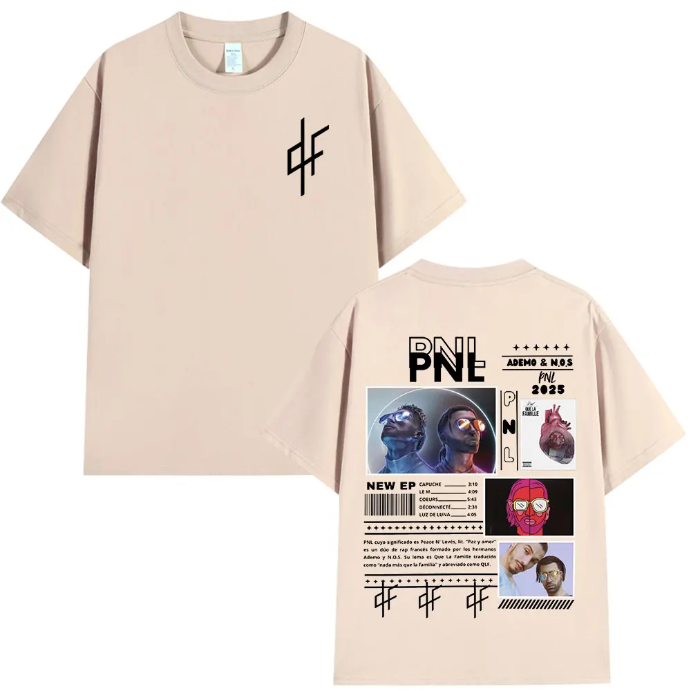 Le Monde Chico T Shirt PNL Album French Rapper Graphic Print T-shirt Men Women Hip Hop Fashion Short Sleeve Tee Shirt Streetwear image 5