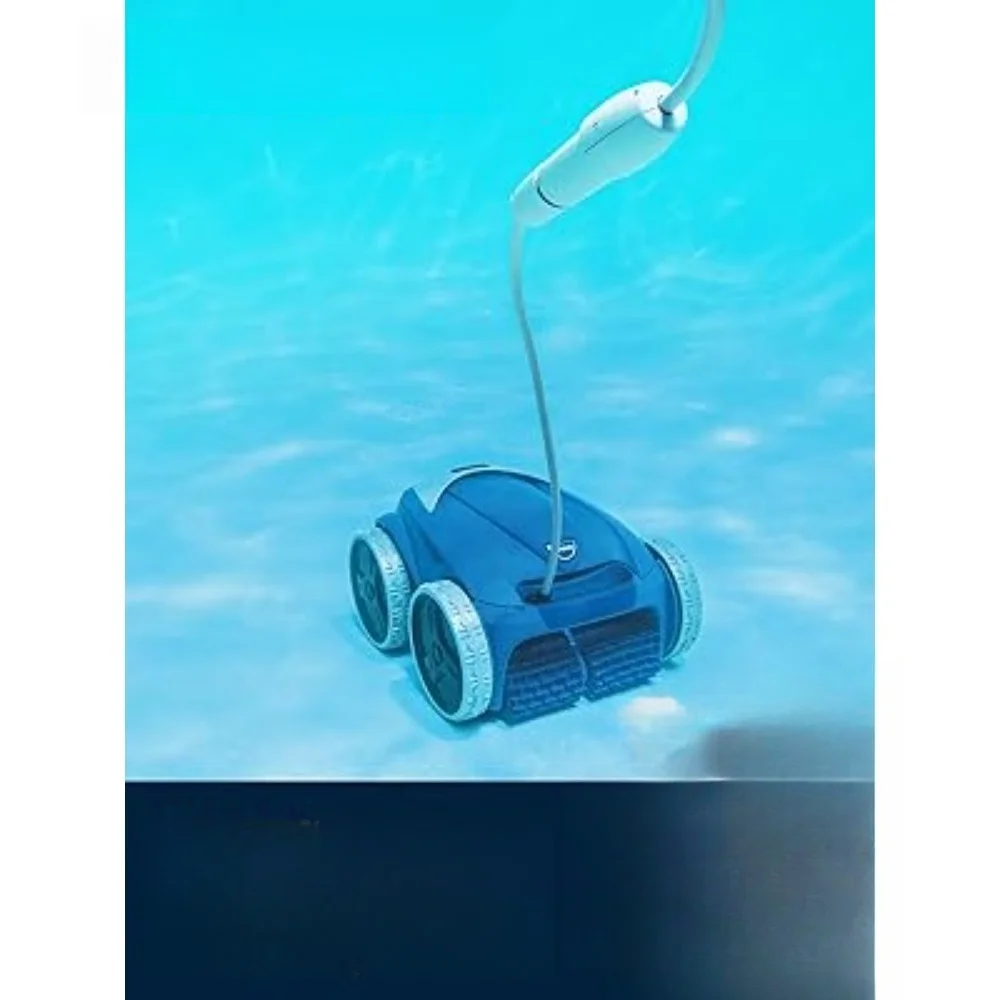 

Оснащен 60-футовым поворотным кабелем, динамичный робот для очистки бассейнов, подходящий для встраиваемых в стены бассейнов длиной до 50 футов.