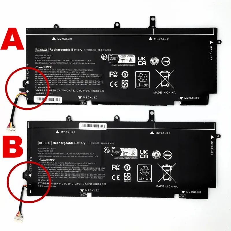 

BG06XL HSTNN-IB6Z HSTNN-Q99C 804175-1B1 804175-181 804175-1C1 Laptop Battery For HP EliteBook 1040 G3 (P4P90PT) Series