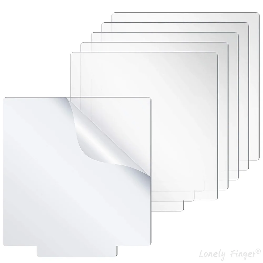 Acrylic Clear Blank Cast for LED Light Base, 2mm/0.08