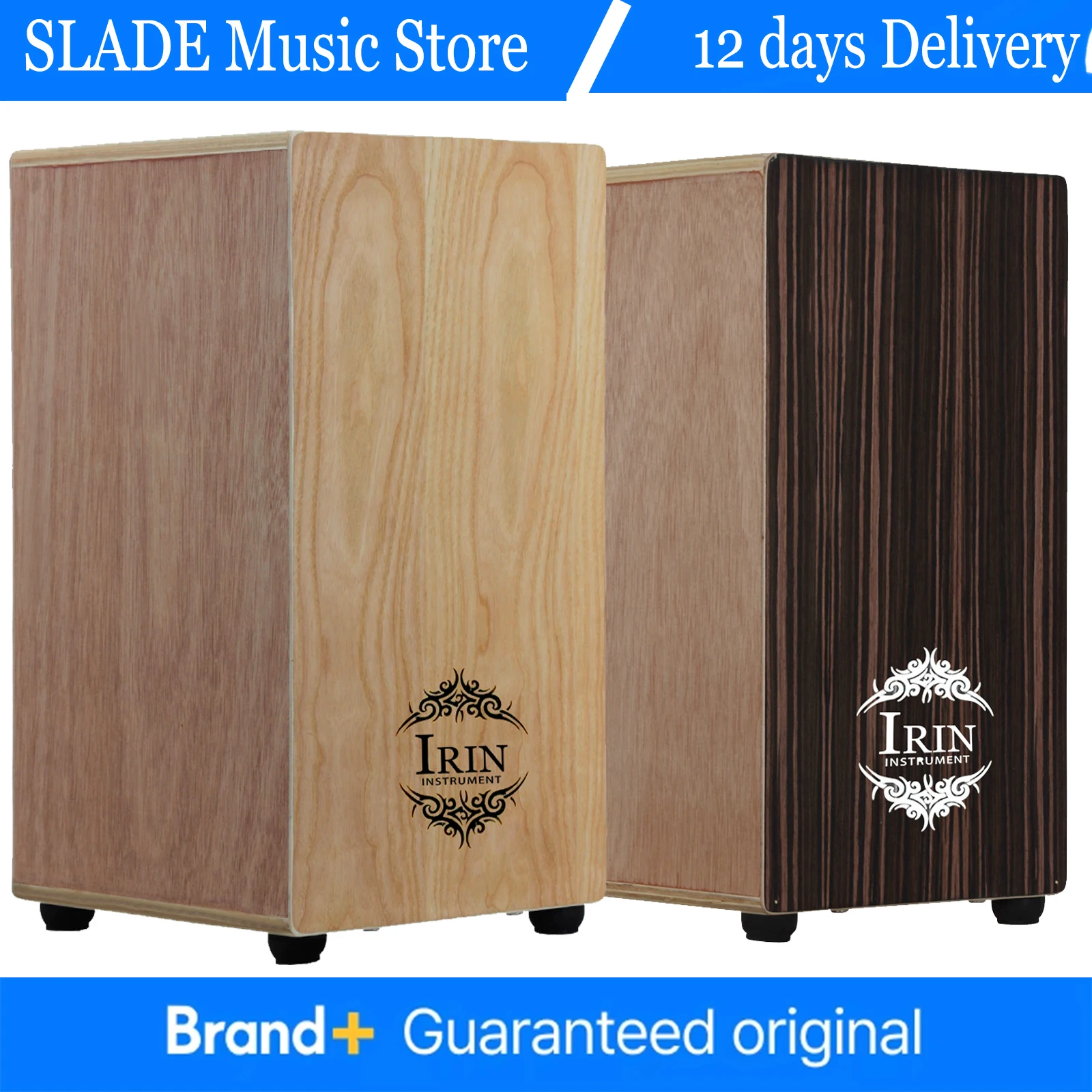 

Кахоновая коробка IRIN с резонансной струной, 5-тональные панели, звуковое отверстие, универсальные игровые режимы для профессионалов и любителей музыки