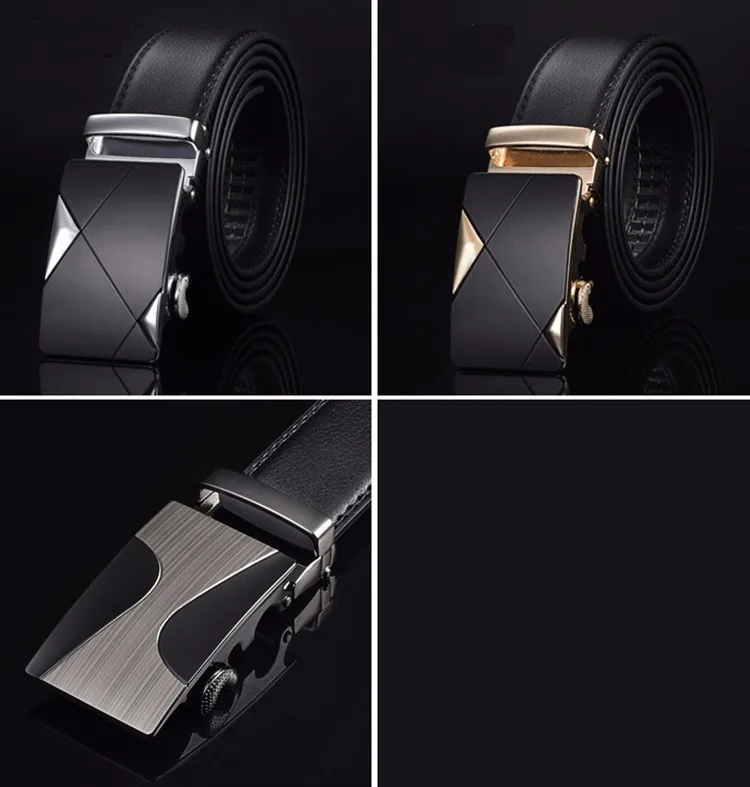 Gürtel Berühmte Marke Gürtel Männer Herren Gürtel Qualität Echtes Luxus Leder Gürtel Für Männer Gürtel Männlich Strap Männlich Metall Automatische Schnalle – Detail 7
