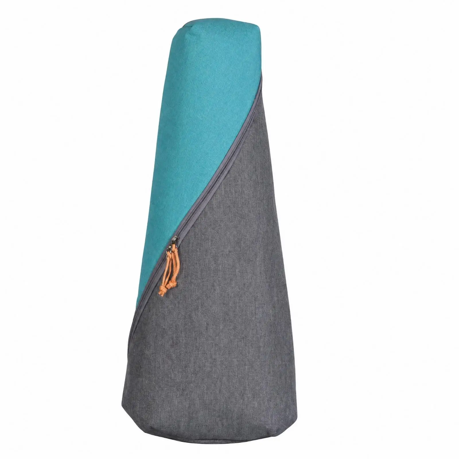 Ukulele Carry Case for Concert Size Instrument Nylon Outer Padded Gig Bag with Diagonal Zipper and Hands Free Straps