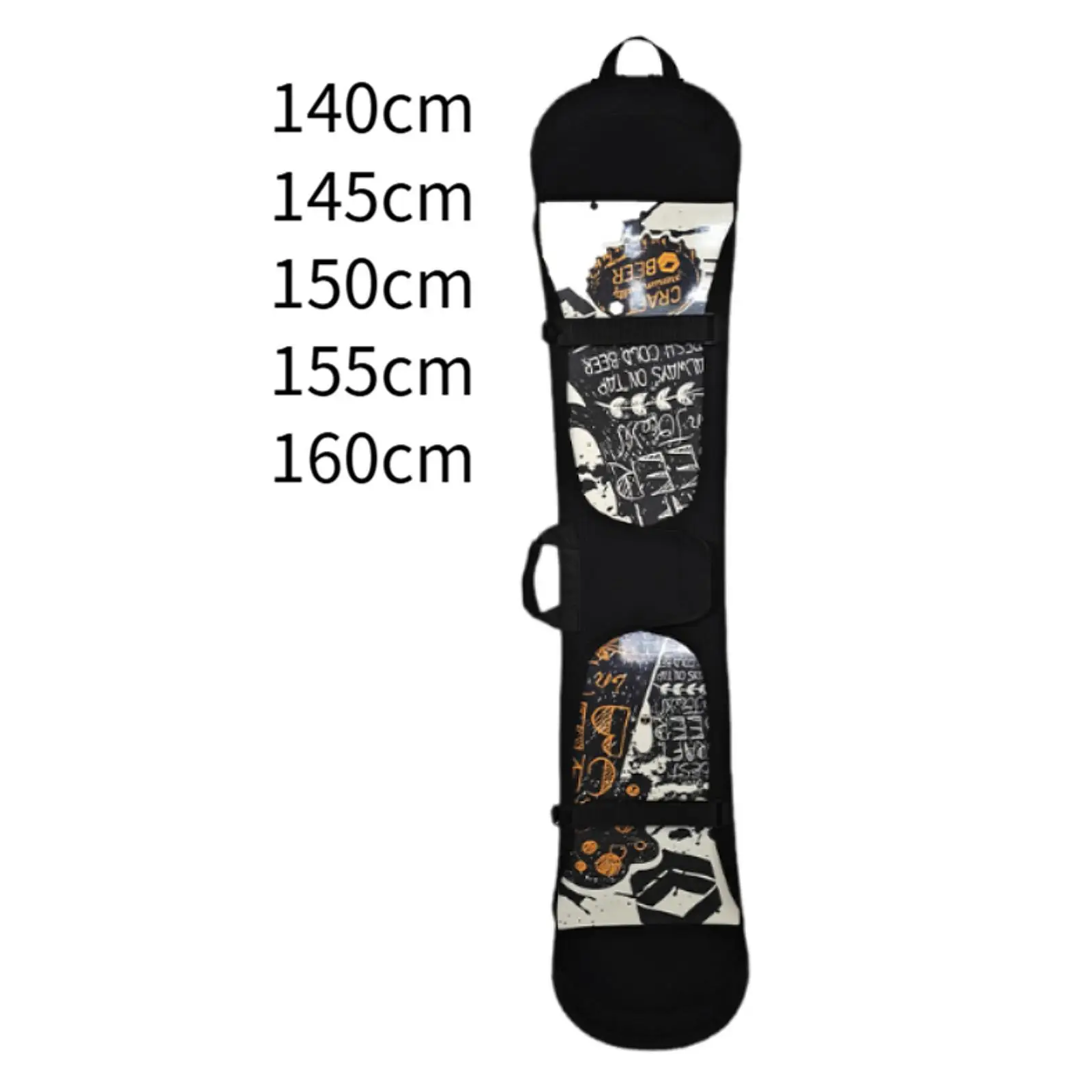 

Snowboard Cover Bag Backpack Snowboard Bag for Ice Skating Air Travel Skiing