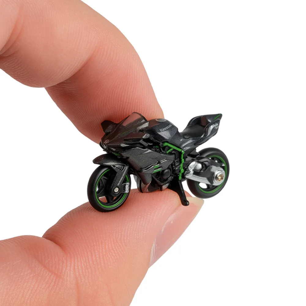 

1/64 Kawasaki H2R Motorcycle Toys Car Alloy Toys Motor Vehicle Diecast Metal Model Xmas Gift Toys for Boys