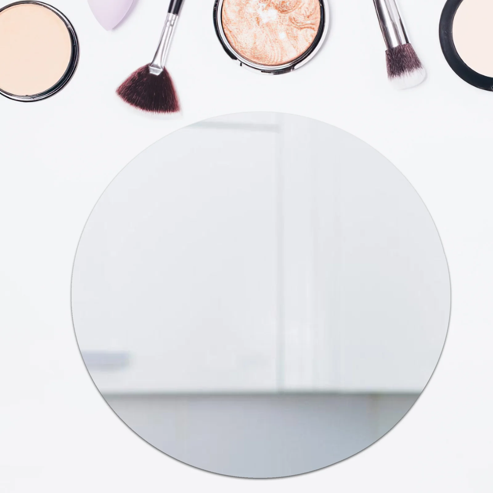 

Reflective Display Board Acrylic Mirror Sheet for Product Photography Small Items Cosmetics Electronics Photo Props Mirrors