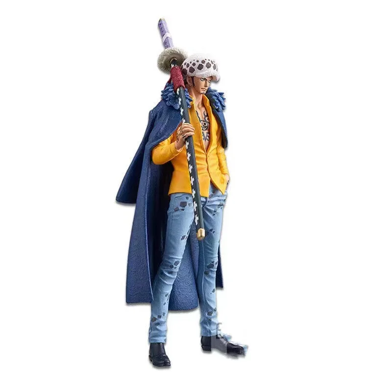 Figura de Anime de One Piece DXF Wano Country Trafalgar Law, modelo de PVC, regalos para niños, muñecas coleccionables, 18cm