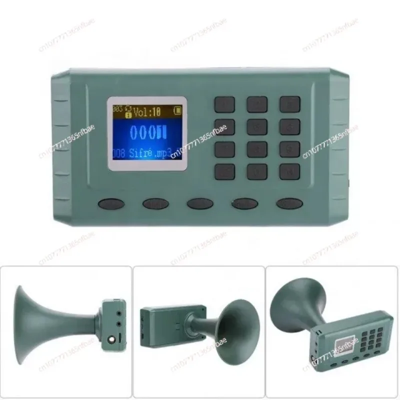 Optional Remote Control LCD Display Loud Speaker Sounds Caller Mp3 Player Outdoor Electronic Farm Birdsound Device 17 Keys