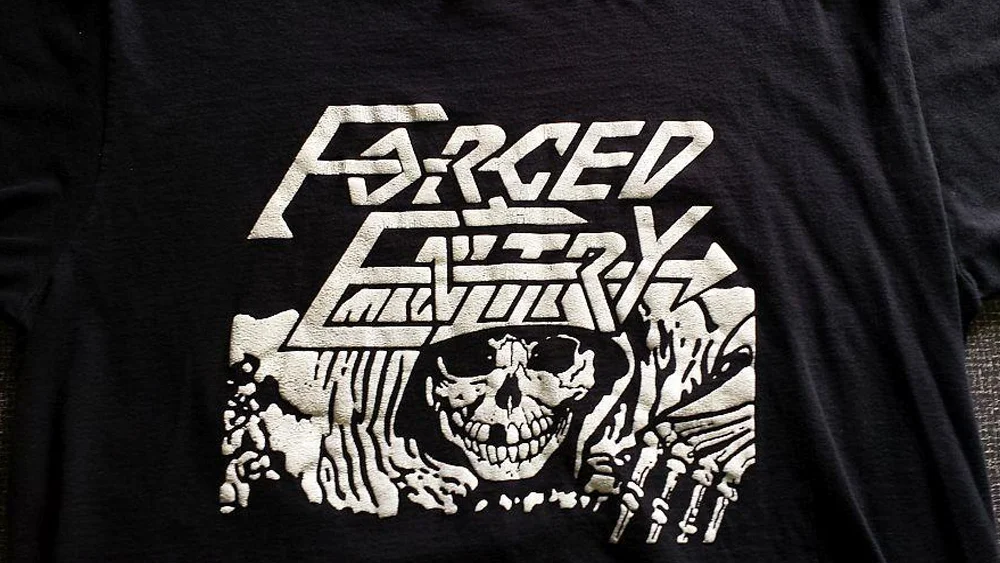 Forced Entry Tour 1990 T-Shirt Short Sleeve Cotton Black Men S to 2345XL BE1432