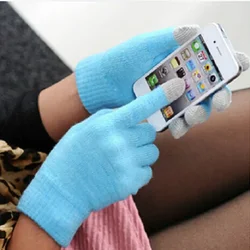 2023 New Tactical Gloves Eldiven Gloves Glove Touch Sensory Screen Soft Knitted Winter Warmer Smart For All Phones Guantes Mujer