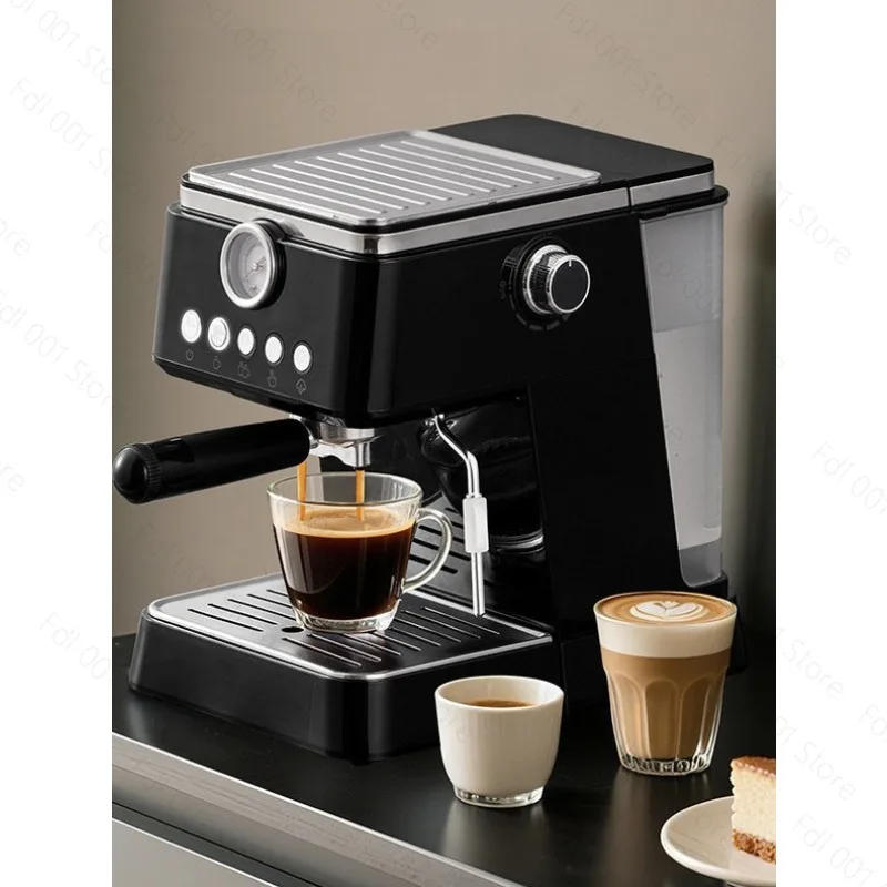 Semi-Automatic Profession Coffee Maker  Espresso Machine Concentrated Steam Milk Foam Integrated Household 220V