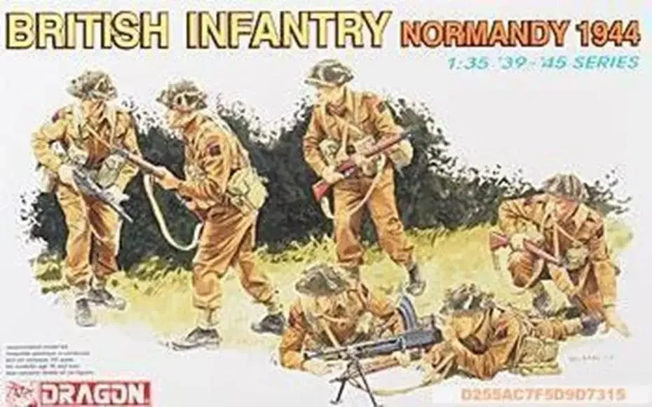 DRAGON 6212 1/35 Scale '39-'45 Series British Infantry Normandy 1944 Model Kit