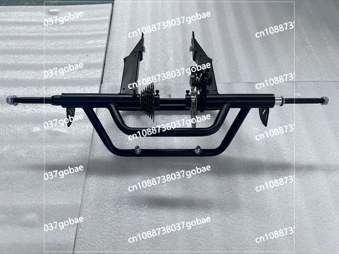 Specialized tricycle accessories, rear wheel basket, foot pedal tricycle rear axle
