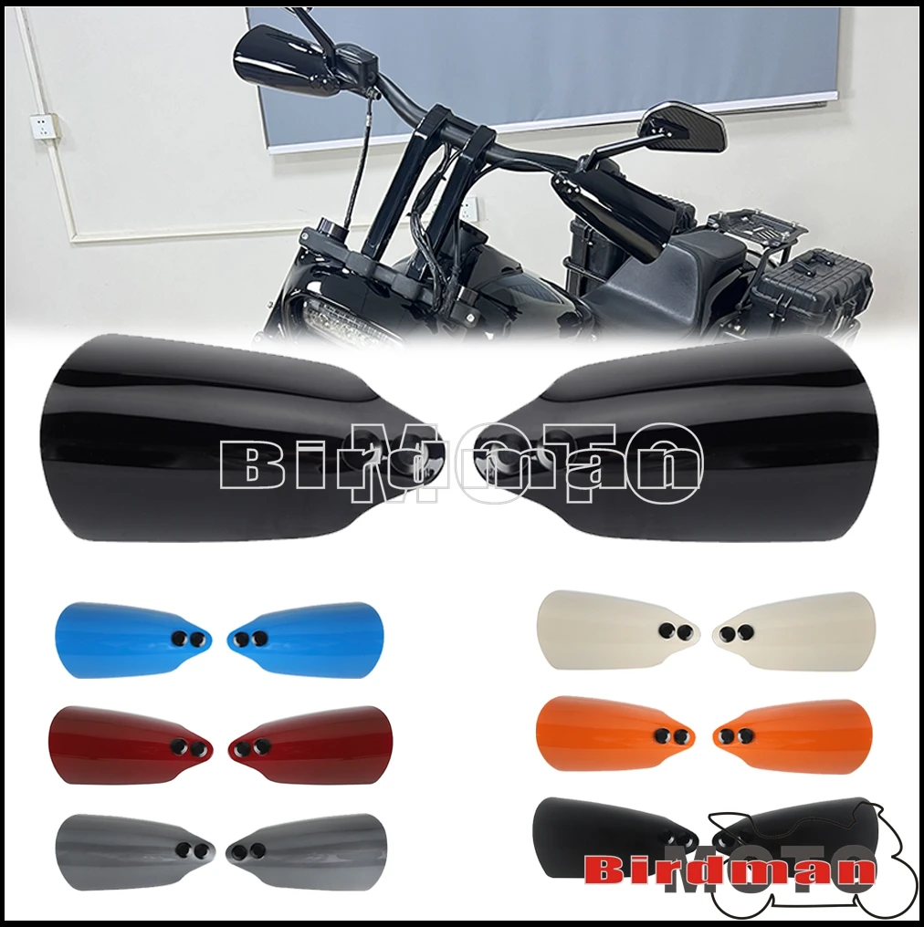 

7Colors Handguard Protector Motorbike Handlebar Guard Cover For Dyna Low Rider Street Bob Switchback Super Wide Glide FXDWG 2 3