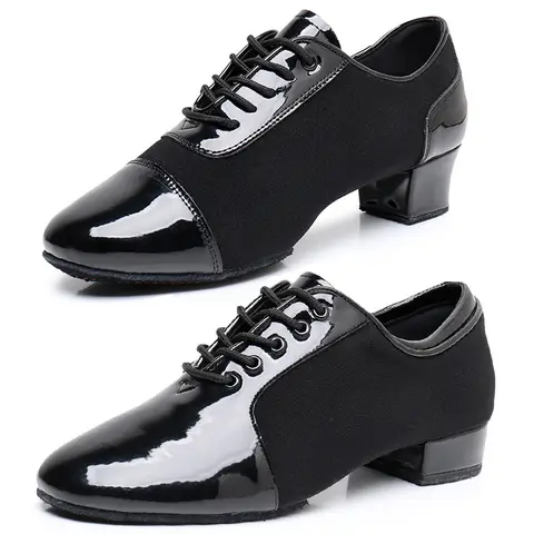 Stijldansen Latin Dansschoenen Oxford Doek Met Zachte Zolen