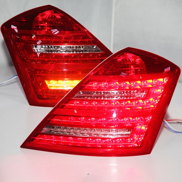 For W221 S300 S350 S450 S500 S600 Tail Lamp 2006-09 year Red White Type DB