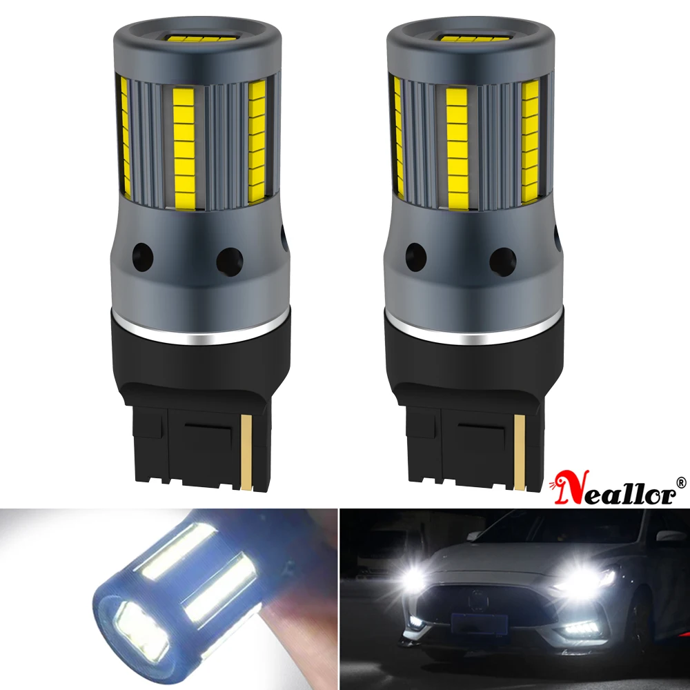 

2pcs LED Backup Light Bulbs W21W 7440 T20 Canbus Reverse Lamp for Mazda 3 BK BL Hatchback BM BN 5 6 GH GJ CX-7 CX-9 MX-5 RX-8